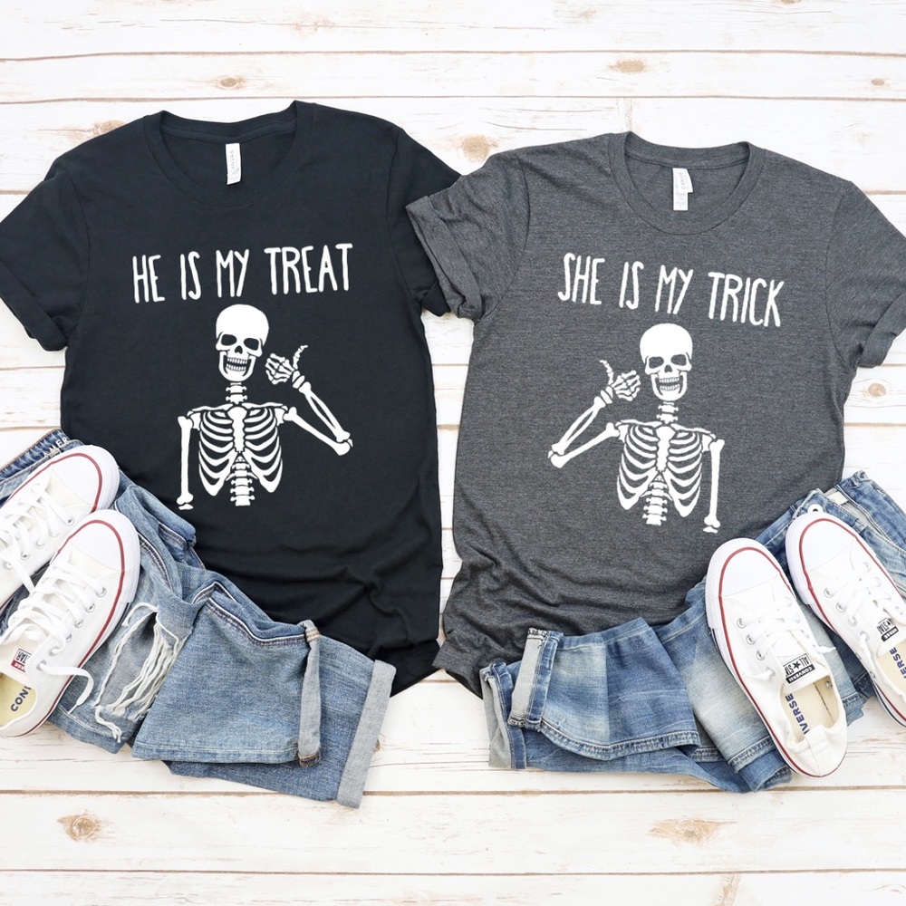 Halloween Trick Treat - T-shirt, Graphic Tee